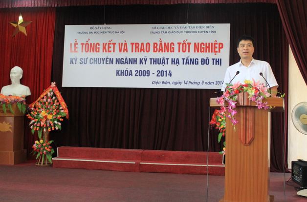 Lắp đặt âm thanh hội trường lễ trao bằng tốt nghiệp trường ĐH Kiến Trúc Hà Nội