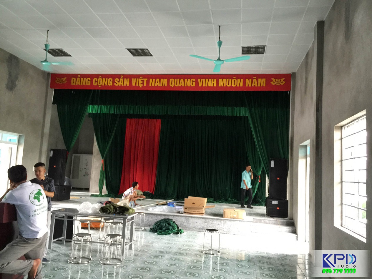 Dự án tư vấn lắp đặt âm thanh hội trường tại Hưng Yên