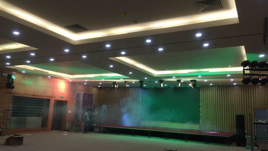 Lắp đặt dàn âm thanh hội trường cho tòa nhà Hudland