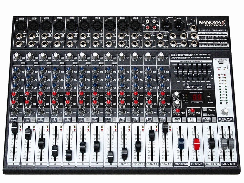 Bàn Mixer Nanomax E16