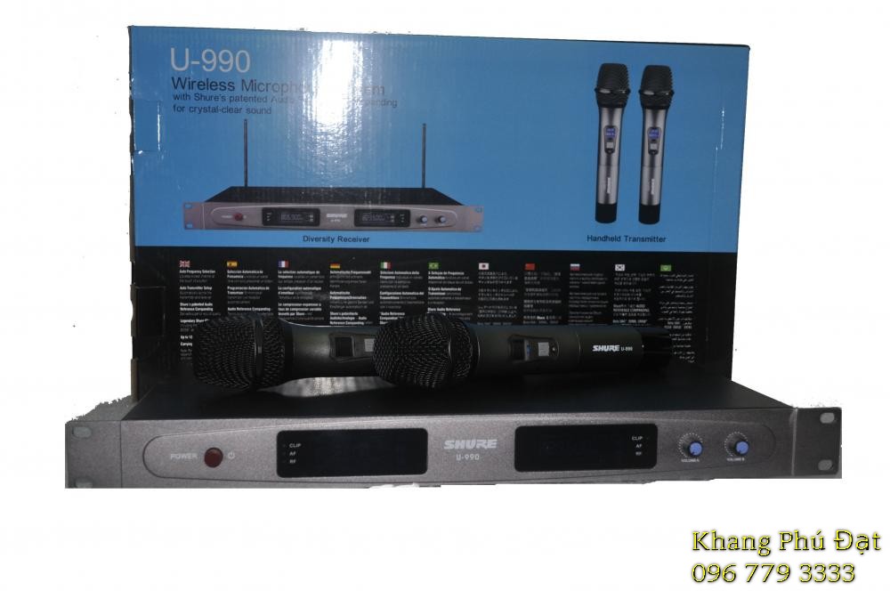 micro shure u990