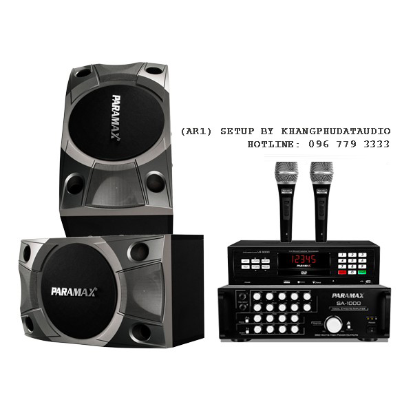 Dàn karaoke gia đình Paramax trọn bộ giá rẻ