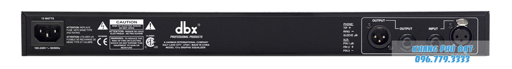 equalizer dbx 131s 1