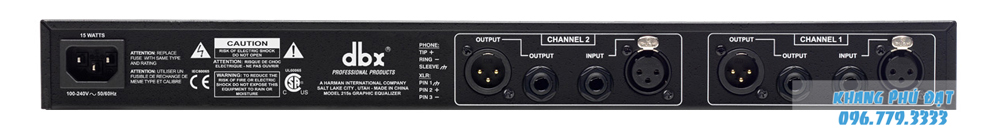 equalizer dbx 215s 1