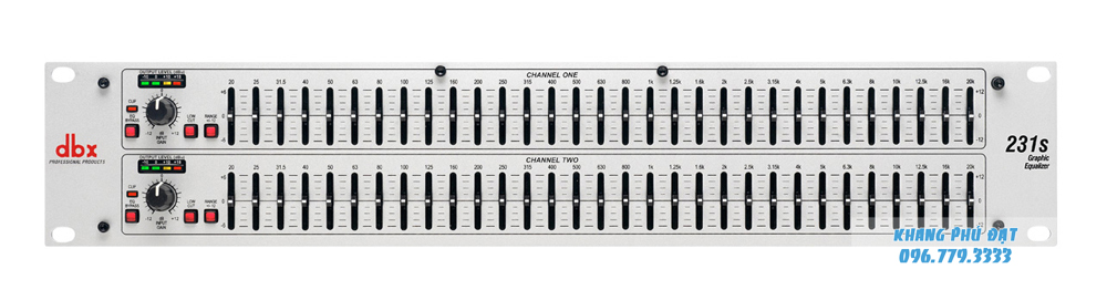 equalizer dbx 231s 1