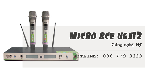 micro khong day bce ugx12