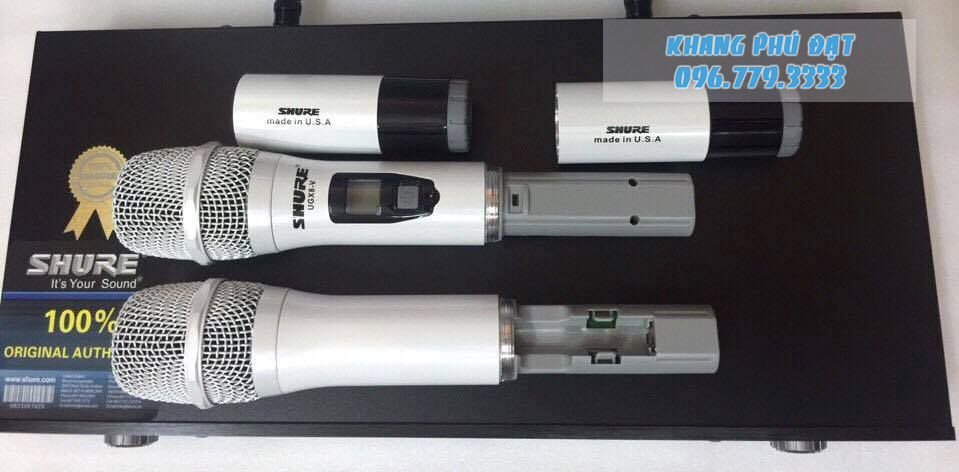 micro khong day shure ugx8 v