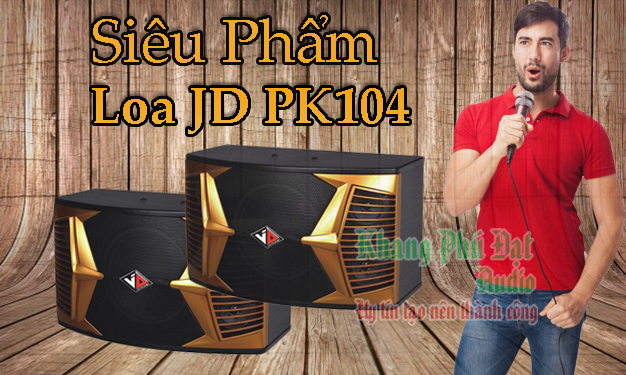 loa karaoke jd pk104