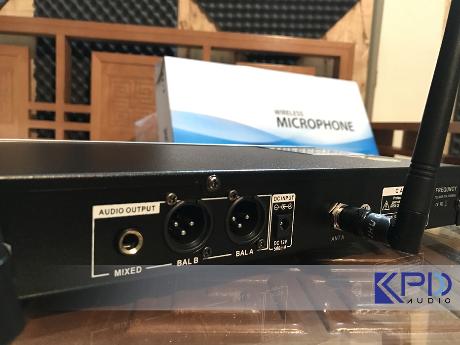 micro khong day shure blx68a 9