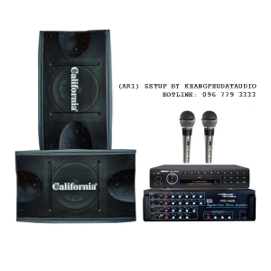 Dàn karaoke gia đình California giá rẻ trọn bộ