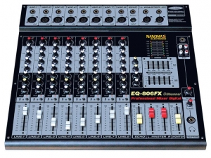 Bàn trộn Mixer Nanomax EQ 806FX
