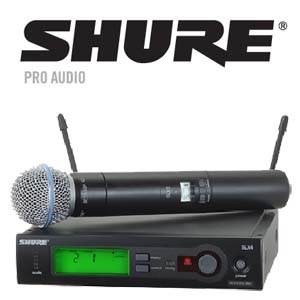 Sản phẩm micro không dây Shure SLX4