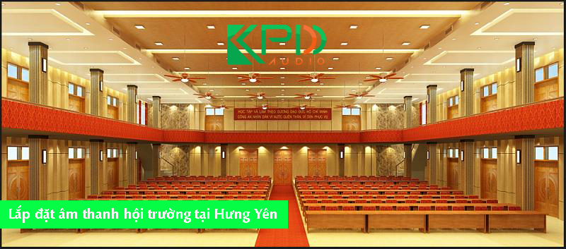 Lắp đặt dàn âm thanh hội trường tại Hưng Yên
