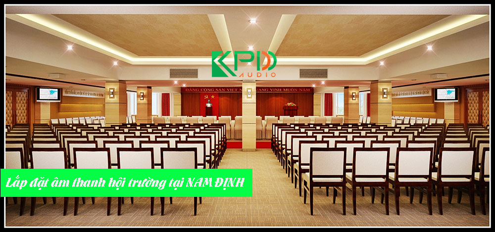 Lắp đặt dàn âm thanh hội trường tại Nam Định