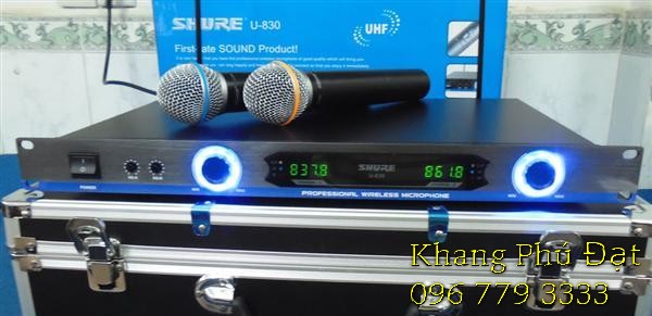 micro khong day shure u830